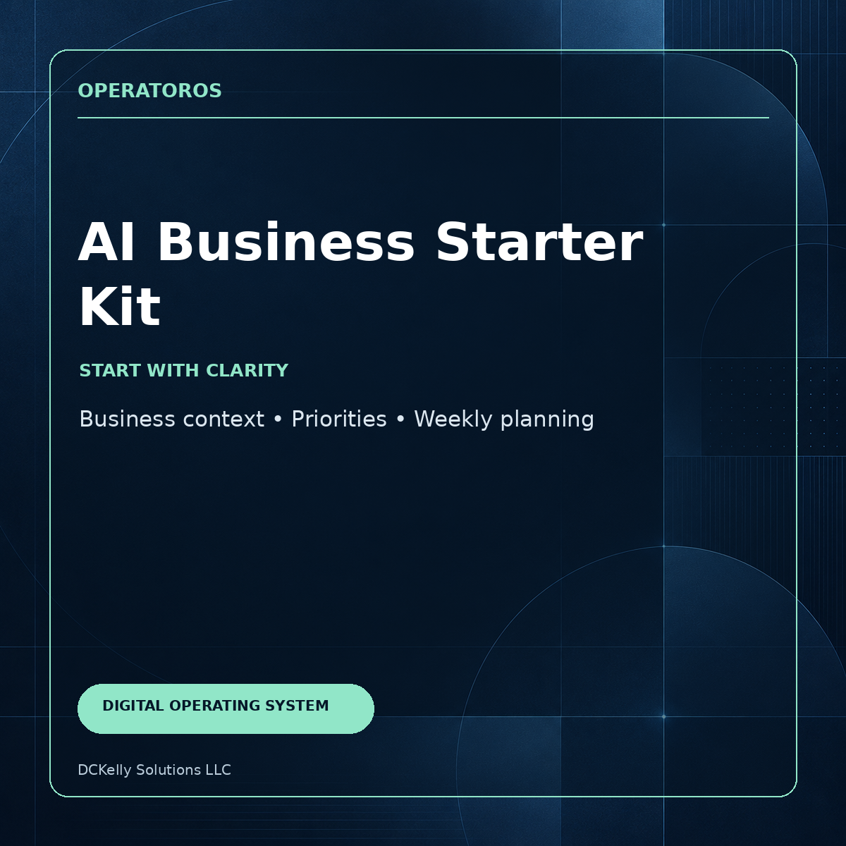 AI Business Starter Kit digital product