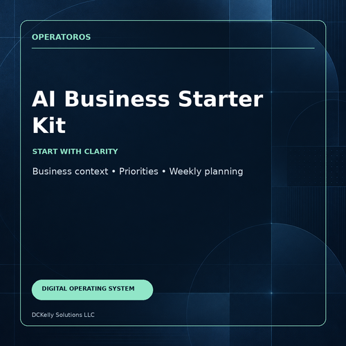 AI Business Starter Kit digital product