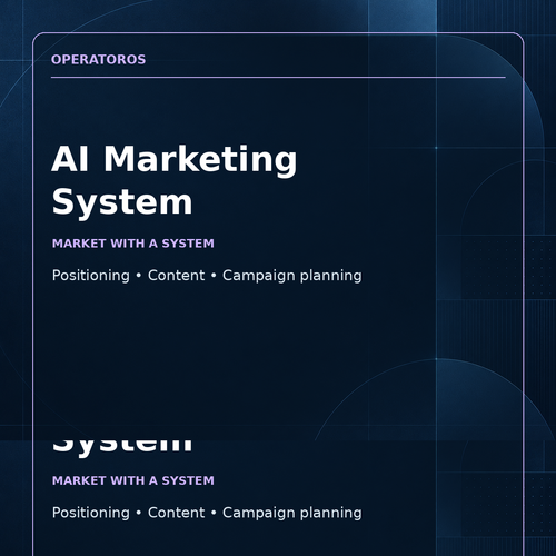 AI Marketing System digital product